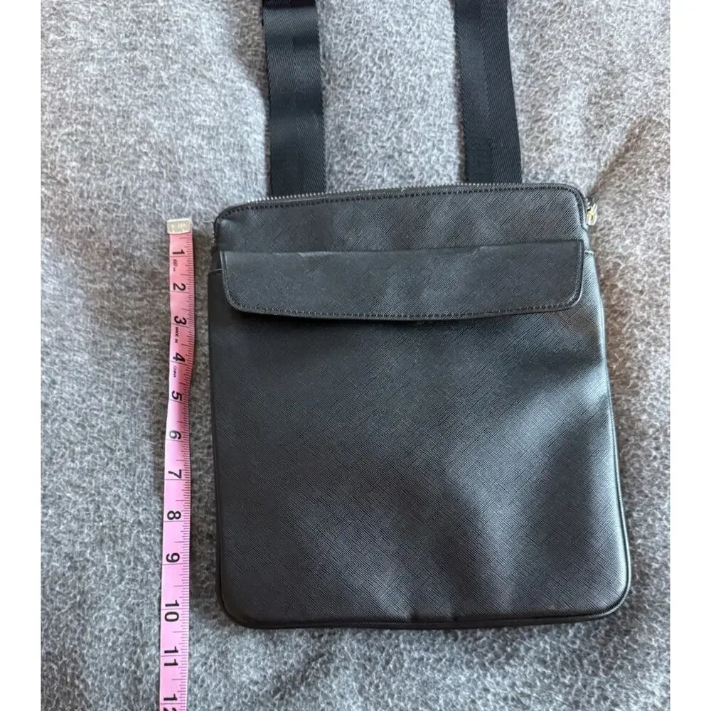 Zara Black Men's Messenger Crossbody Bag